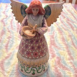 Jim Shore / Heartwood Creek . Angel of contentment 2002